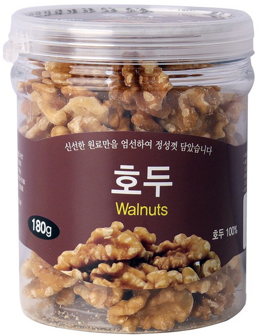 호두 180g(플라스틱 케이스) / 견과 간식 농협하나로마트 판매 상품, 1개, 180g