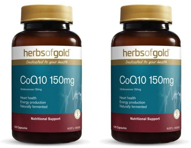 호주 허브 오브 골드 코엔자임큐텐 코큐텐 150mg, 2개, 120정 - 쿠팡