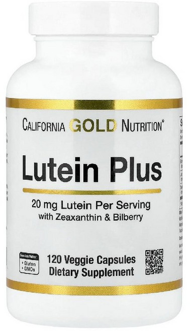 캘골뉴 루테인 플러스 Lutein Plus 빌베리 제아잔틴 캡슐 120정, 1개