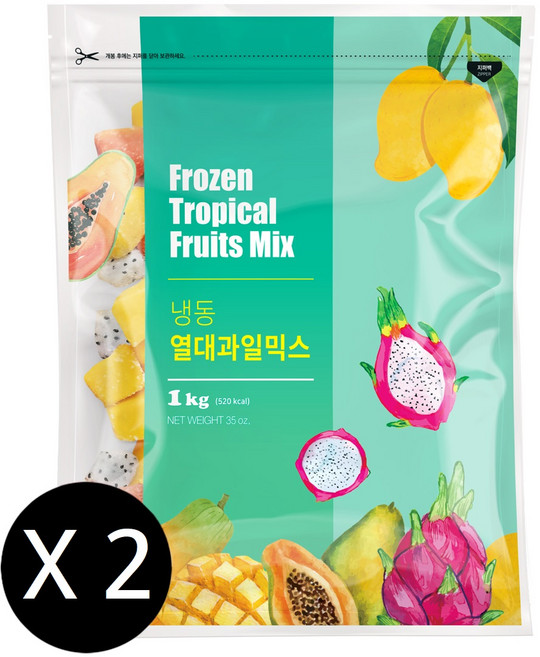 맥그로우앤마리 냉동 열대과일믹스, 1개