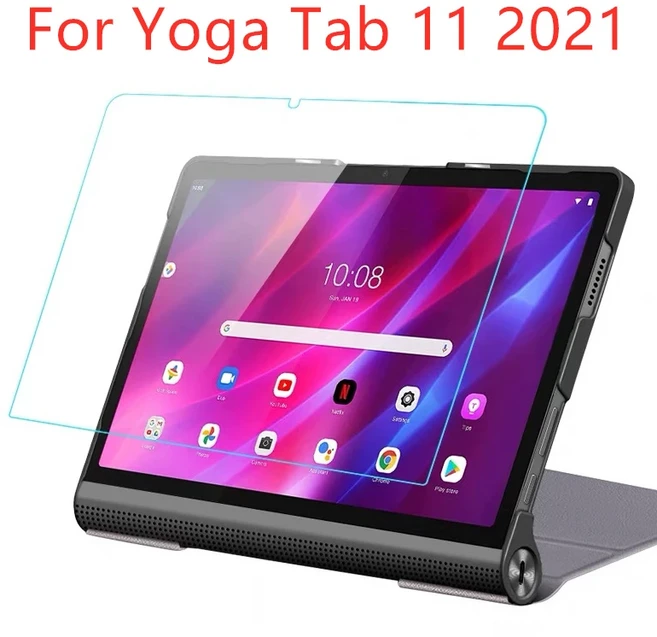레노버 요가 탭 11 YT-J706F 인치 태블릿 화면 보호기 보호 필름 유리 가드 YT-J706 용 9H 강화, 01 Yoga Tab 11  2021, 1개
