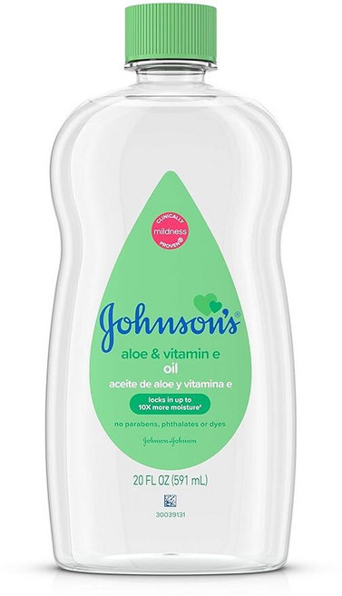 존슨즈베이비 알로에베라 비타민E 오일 591ml