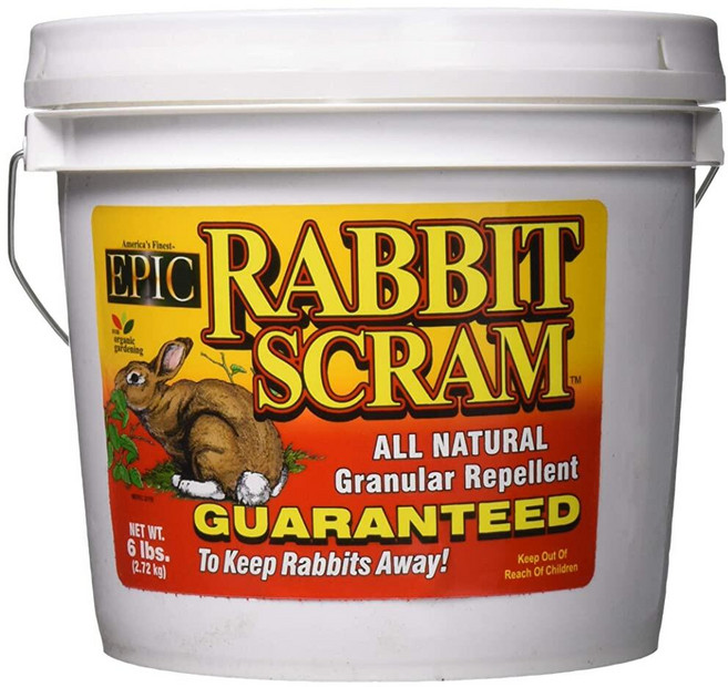 Wetsel Rabbit 스크램 유기농 과립 퇴치제 2.7kg(6파운드), Wetsel Rabbit 스크램 유기농 과립 퇴치제 2