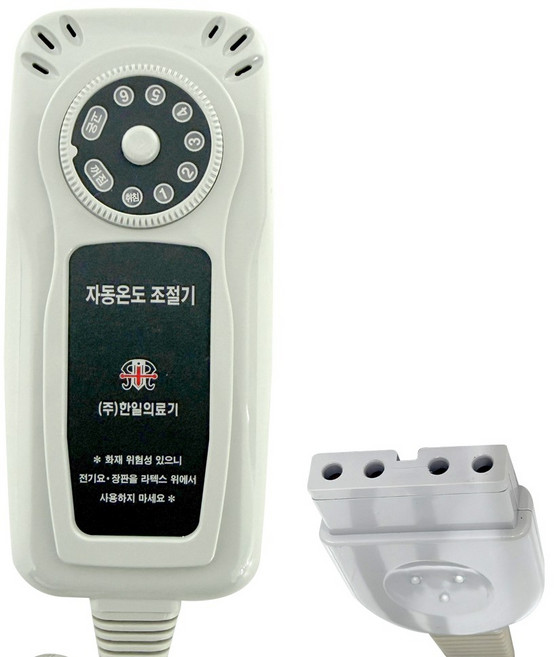 한일의료기 전기장판 4핀 자동온도조절기 안전난방 시스템, 1개, 온도조절기