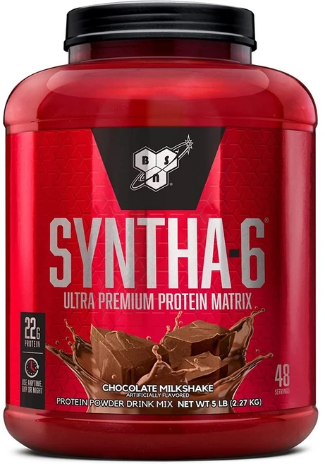 비에스엔 신타-6 프로틴 파우더 드링크 믹스 단백질 보충제 초콜릿 밀크셰이크, 1개, 2.27kg - 쿠팡