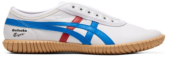 오니츠카타이거 슬립온 Onitsuka Tiger TSUNAHIKI SLIP-ON - WHITEDIRECTOIRE BLUE DDE409 NMC951 뮬 1183C529.100