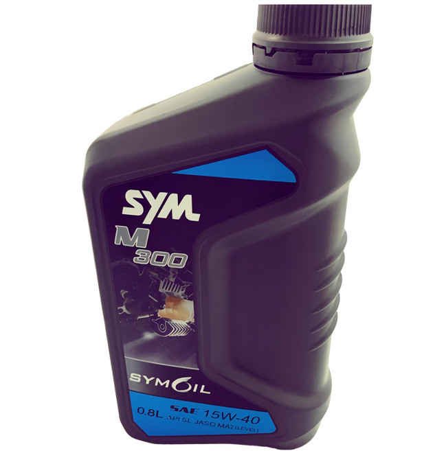 SYM 三陽 原廠 機油 M300 15W40 0.8L, 1個