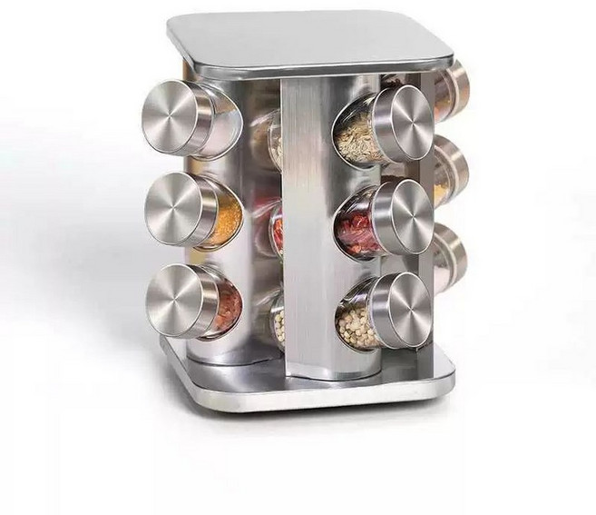 360도 회전 향신료 통 조미료 360 1개 방습