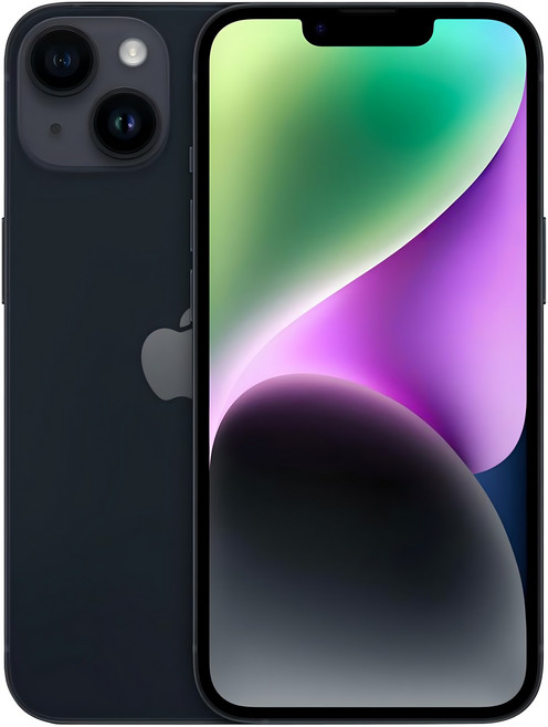 Apple 정품 아이폰 14 자급제, 미드나이트, 128GB