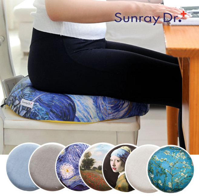 도넛방석 좌욕기 원적외선 회음부 출산후산모선물 사무실 온열 산모 여성 방석[커버1+1], 별이빛나는밤에, 별이빛나는밤에