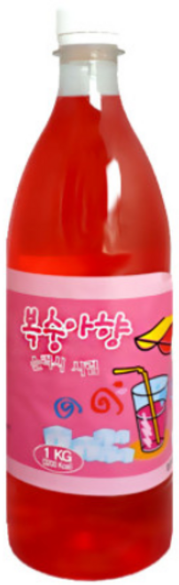 아담스팜 복숭아향 슬러시 시럽, 1kg, 13개