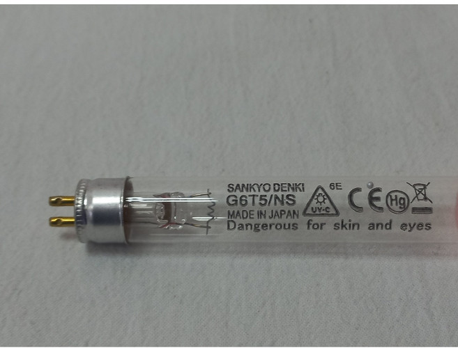 산쿄 살균램프 UV램프 자외선램프 살균등 4W 6W 8W 10W 15W 20W, 1개, 01.G4T5(4W)
