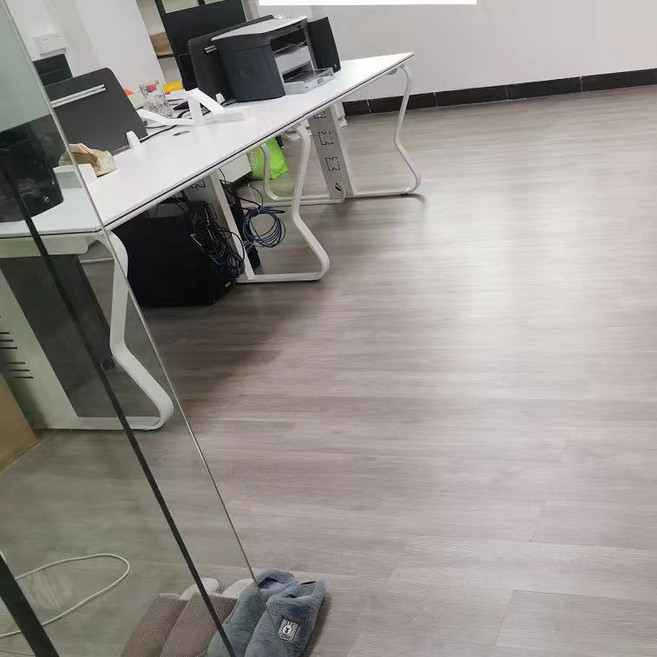 7片裝PVC自粘塑料地板貼商用臥室走廊地面室內改造水泥地專用防水耐磨, 8813 厚度1.8㎜914㎜*152㎜