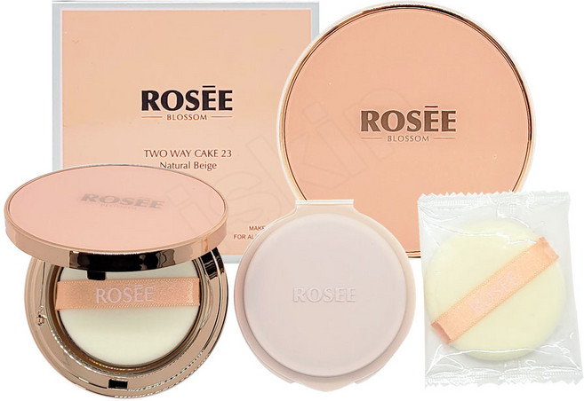 로제 블라썸 투웨이케익 21호 23호 SPF 40 PA++(본품15g+리필15g), 1개