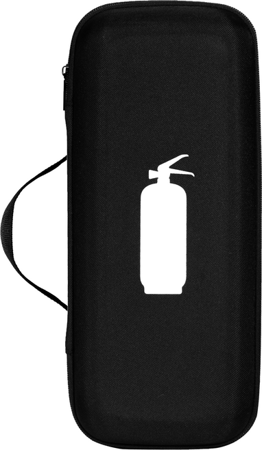 자동차 소화기 보관 가방, 블랙, 1개