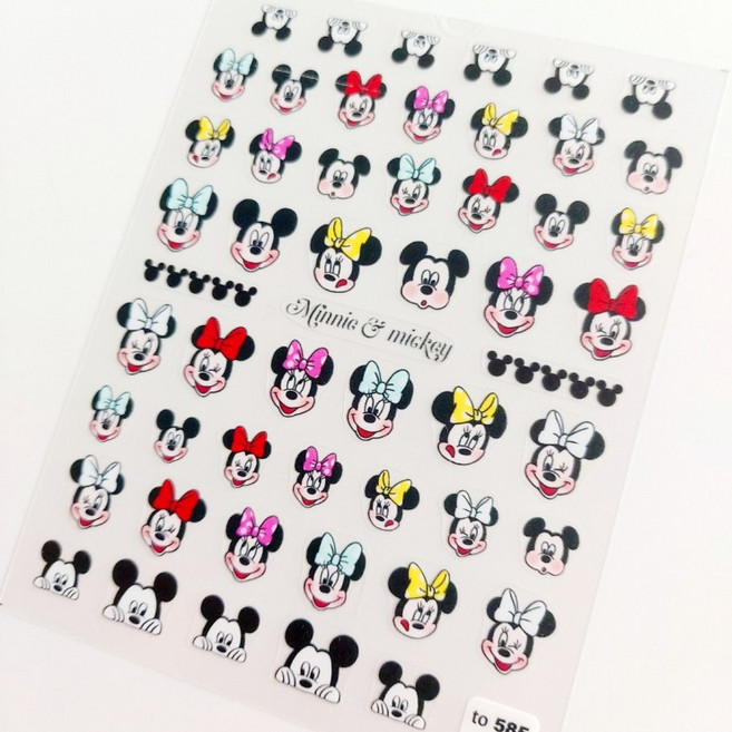 네일 미니미키스티커 to585, 1개