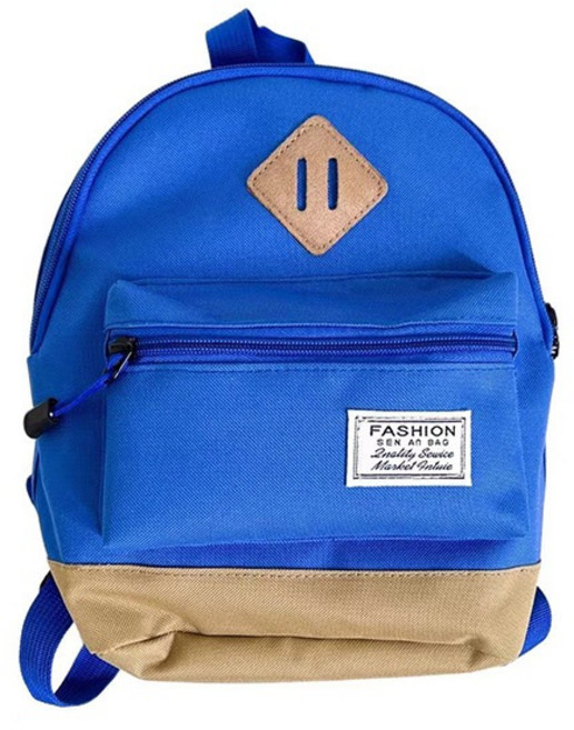 Annie 兒童雙肩後背包，適合幼稚園至小學男生女生，實用上學書包, 天藍色