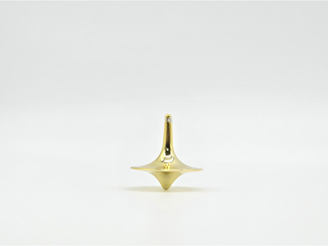 자이로스코프 핑거 팽이 인셉션팽이 스피너 장난감, 골드, 1개