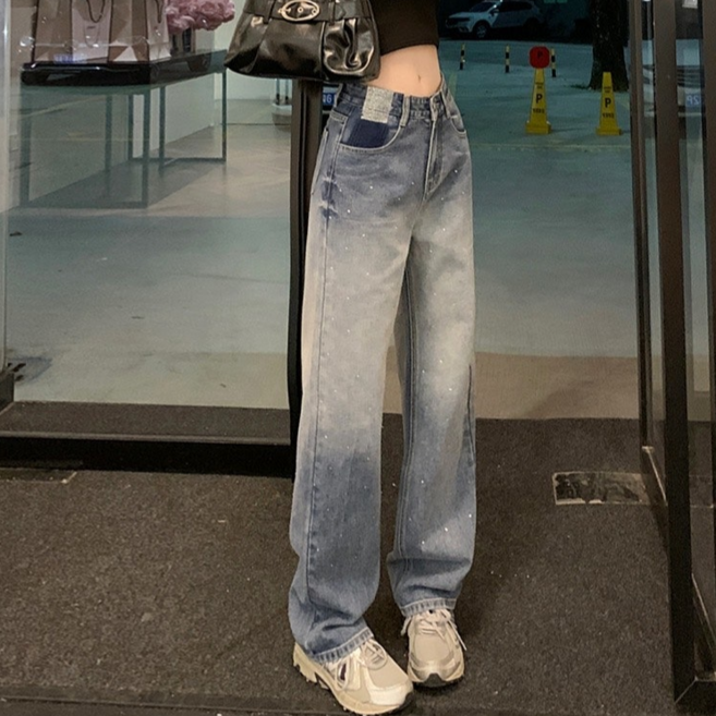 M-크리스탈빈티지팬츠
