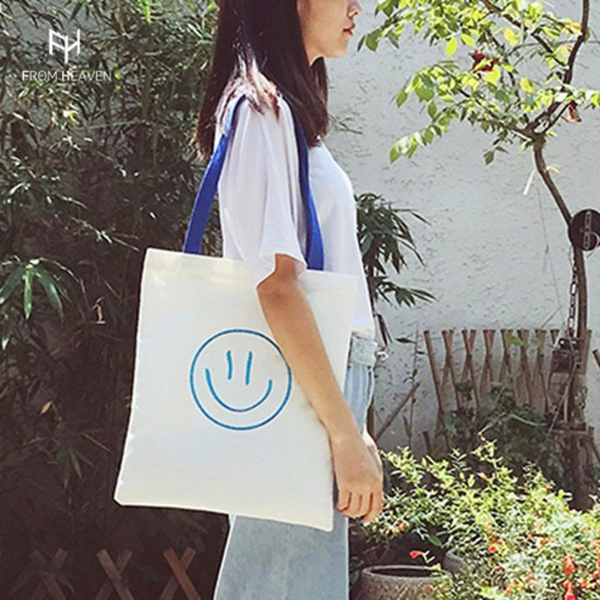 프롬헤븐 데일리 숄더 에코백 캔버스가방 찡코