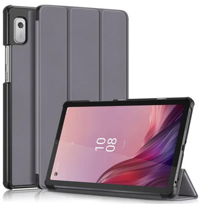 레노버 탭 M9 TB-310FU TB-310XU 케이스 PU 가죽 보호 케이스 9 인치 태블릿 커버, [01] gray
