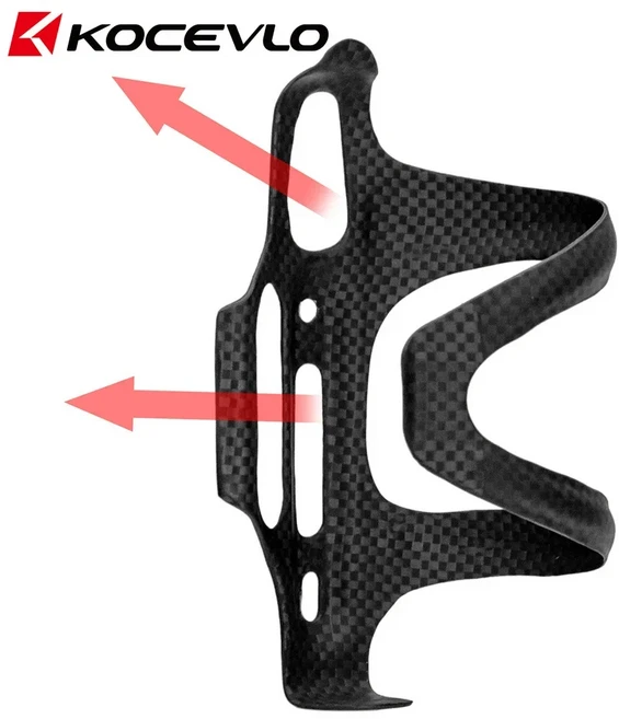 호환 전체 카본 자전거 물병 케이지 Ultralig 20G MTB 도로 병 홀더 사이클 장비, 02 Left-1pc