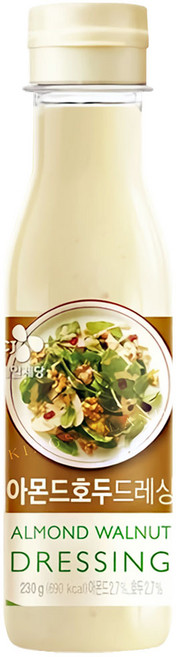 CJ 아몬드 호두 드레싱 230g, 1개