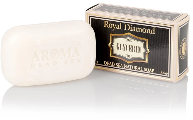 아로마데드씨 로얄다이아몬드 사해 소금비누 글리세린, 110g, 1개 - 쿠팡