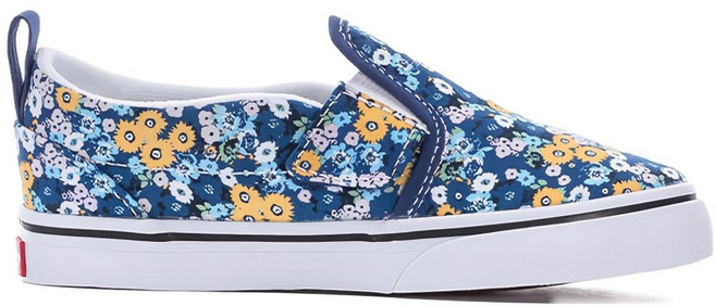 반스 플로럴 프린트 슬립온 스니커즈