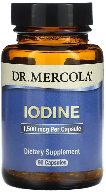 닥터머콜라 요오드 아이오딘 1500mcg 90캡슐 Iodine, 90개, 1개, 90정 - 쿠팡
