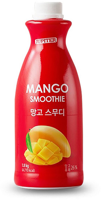 쥬피터 망고 스무디 1.8kg 1박스 6개