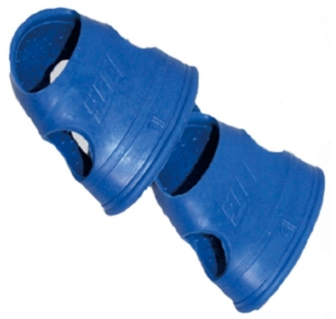 반디 국산 사무용 손가락 골무 실리콘 골무 2개입 대법관 골무 소 중 대, 중 (18.5mm_2개입), 1개