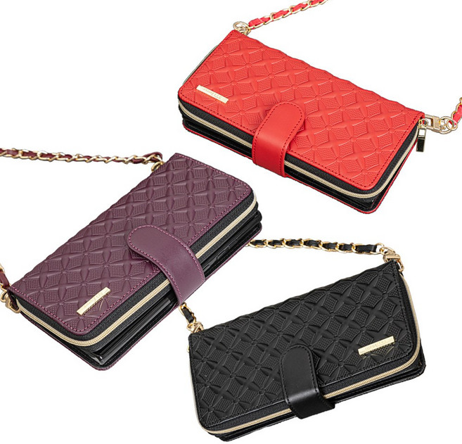 갤럭시 A32 LTE A325 와플 월렛 지퍼형 가죽 다이어리 카드 지폐 수납 핸드백 멀티 핸드폰 케이스