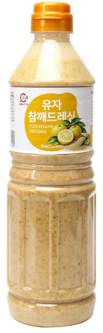 소니또 유자참깨드레싱 900g, 900ml, 1개