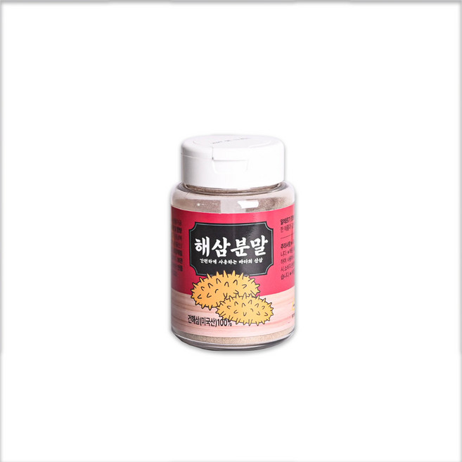 미국산 해삼분말 100gx1개 건해삼 마른 말린 수입산, 1개, 100g