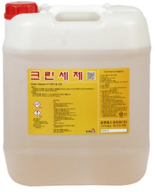 크린세제 18.75L 도어형 식기세척기 세제 고농축 기름때 찌든때 제거 대용량 식당, 1개