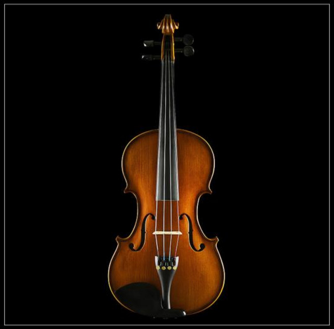 쿠쿠스토어 스트라디바리우스 1715 비올라 이탈리아 오일 기반 바니시 성인 어린이 초보자 악기 13 인치-15, 05 15.5 inch