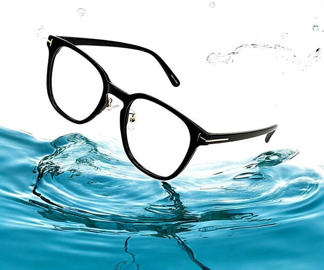 EYES ONE 코받침 있는 사각 스퀘어 큰 오버사이즈 빅사이즈 뿔테 안경 얼큰이 대두 안경테