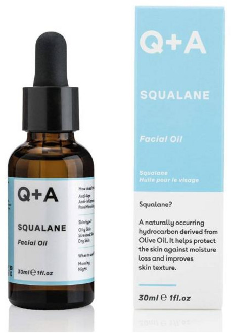 Q+A 스쿠알렌 페이스 오일 30ml, 1개