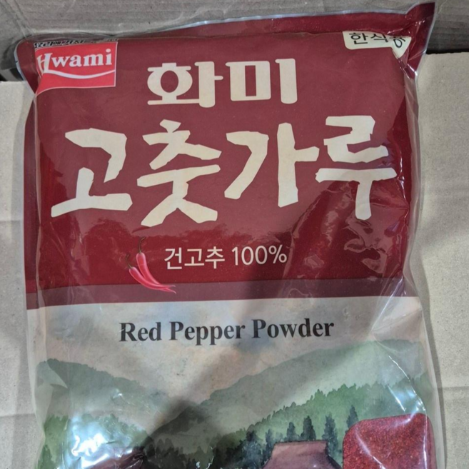 화미 고춧가루 한식용, 2.5kg, 1개