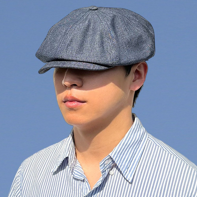 61cm 빅사이즈 섈로 뉴스보이캡 빵모자 대두 남자 여자 여름 팔각모 마도로스