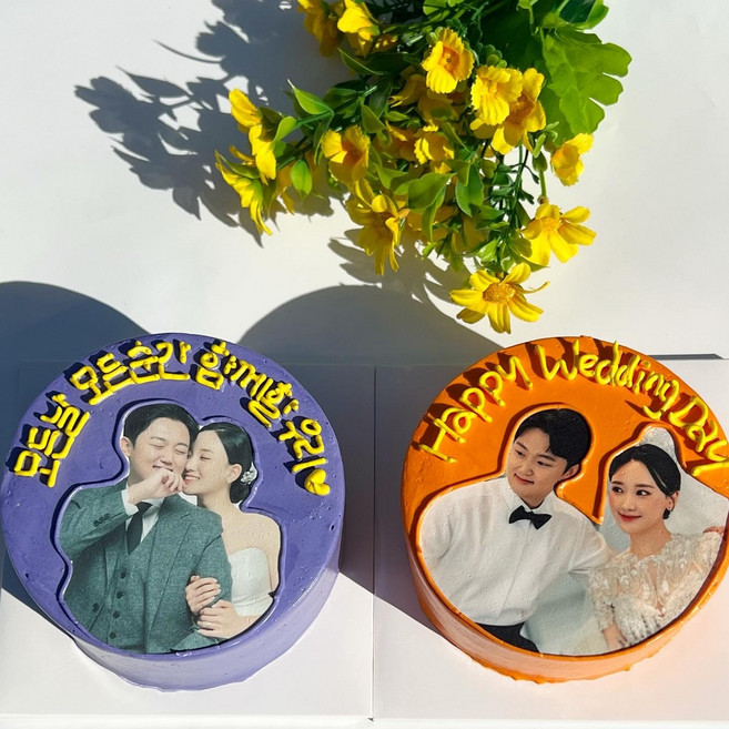 [평일10시전 주문 오늘출발] [날짜예약가능] 사진품은 포토케이크 택배로받는 전국배송 빠네뜨리아케이크, 1개, 600g, 크림치즈- 초코시트, 1호, 퍼플