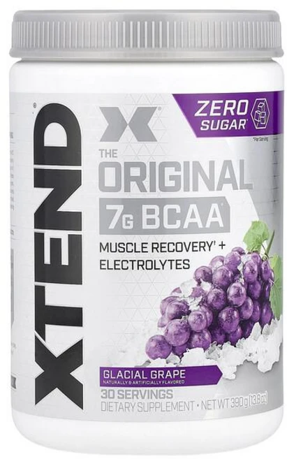 XTEND 7G BCAA Glacial Grape 엑스텐드 7G BCAA 글레이셜 그레이프, 390g, 1개 - 쿠팡