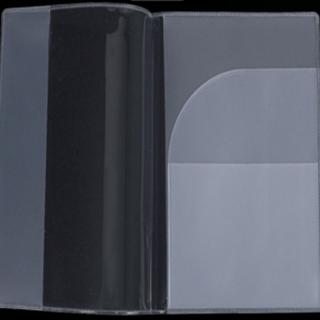 버터코코 투명 여권지갑 RFID지갑