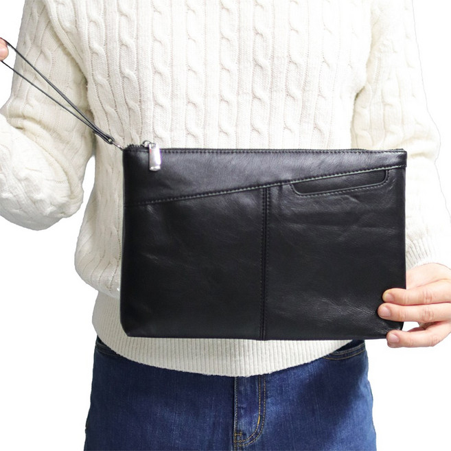 루코벤 가죽 클러치백 손가방