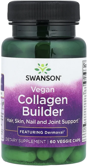 몸관리하세요 겨울입니다 Swanson 비건 콜라겐 Builder 베지 캡슐 60정 특별관리진행, Swanson비건콜라겐Builder베지캡슐60정, 1개 - 쿠팡