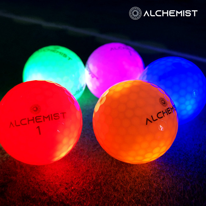 보노앤코 알키미스트 야광 골프공 3p, 3개입, 1개