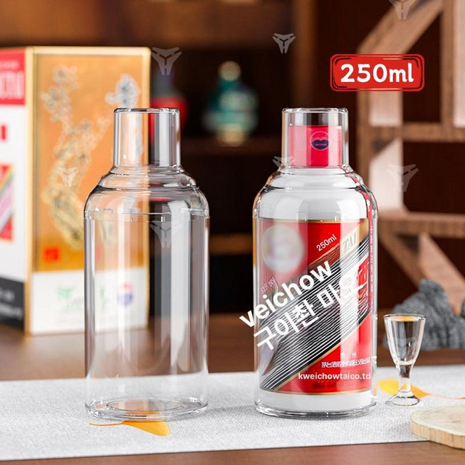 마오타이 케이스 중국술 연태주 보드게임 파우치 밀봉 술병커버 마작, 1개, 플라잉 특수 250ml