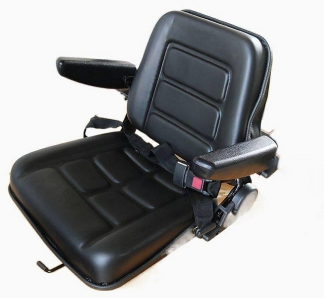 트렉터 의자 굴삭기 굴착기 부품 화물차 중장비 개조 로더 트랙터 지게차 좌석 안전벨트, 팔걸이 안전벨트 포함 포클레인 시트, 1개
