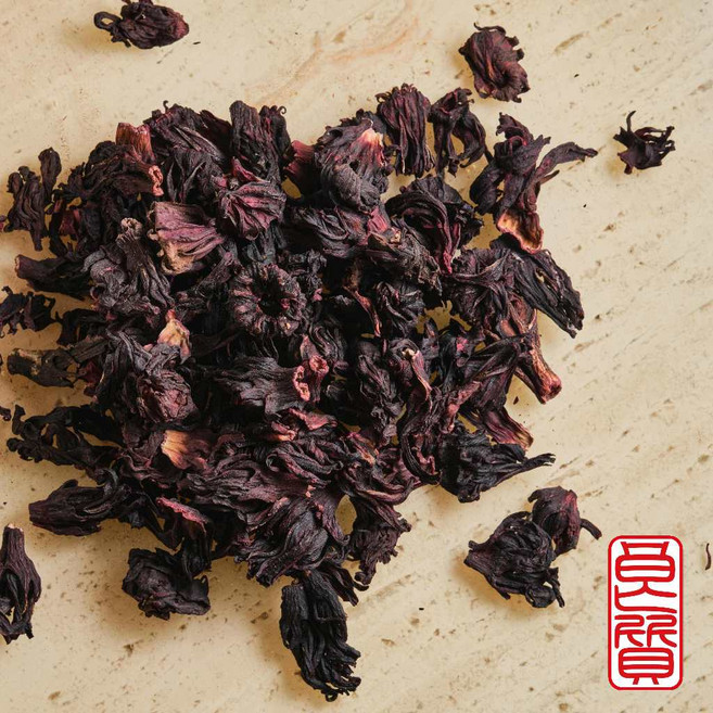 良質商行 天然乾燥洛神花 適用於泡茶與蜜餞, 1個, 150g